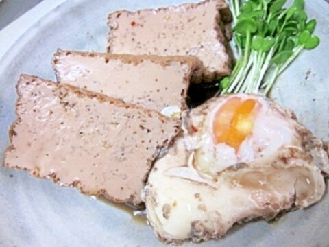 イカの煮汁は極上の調味料☆　「落とし玉子」